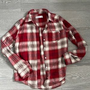 Abercrombie Kids Girls Flannel size 9/10